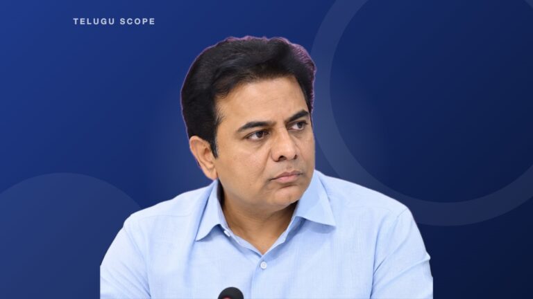BRS working president K T Rama Rao