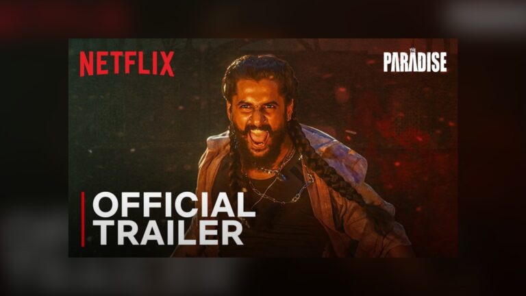 Nani in a promotional still from The Paradise on Netflix