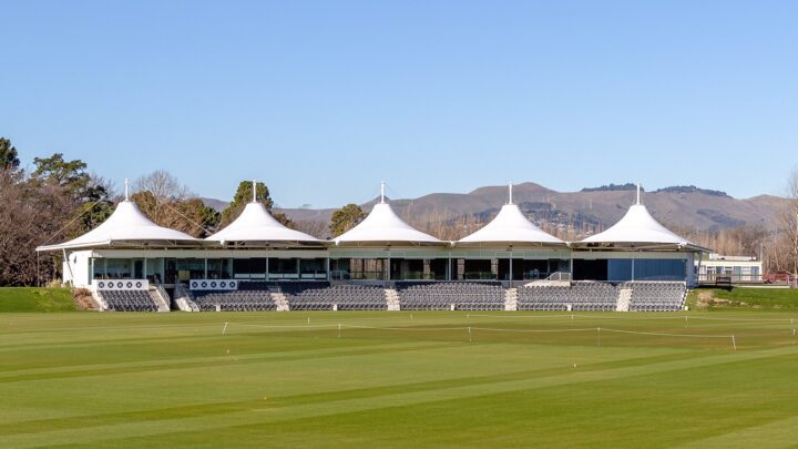 Hagley Oval in Christchurch, venue of the first two T20Is