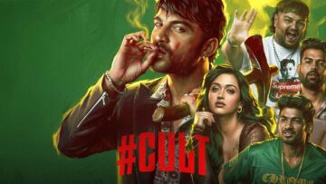 Vishwak Sen on the #Cult poster